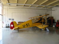 N133JU @ SZP - 1936 Bucker BU.133C JUNGMEISTER, Siemens-Halske SH 14 A-4 160 Hp radial - by Doug Robertson