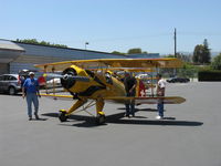 N133JU @ SZP - 1936 Bucker BU.133C JUNGMEISTER, Siemens-Halske SH 14 A-4 seven cylinder 160 Hp radial, engine pre-start of historic FIRST PRODUCTION JUNGMEISTER! - by Doug Robertson