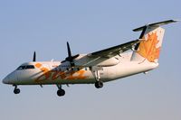 C-FGQK @ CYOW - On final on rwy 25 , in the early morning. - by Dirk Fierens
