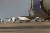 UNKNOWN @ ROW - Taken at Roswell International Air Centre Storage Facility, New Mexico in March 2011 whilst on an Aeroprint Aviation tour - an unknown UPS DC-8 - by Steve Staunton