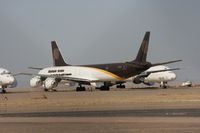 UNKNOWN @ ROW - Taken at Roswell International Air Centre Storage Facility, New Mexico in March 2011 whilst on an Aeroprint Aviation tour - an unknown UPS DC-8 - by Steve Staunton