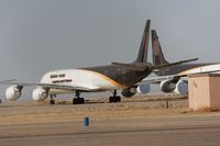 UNKNOWN @ ROW - Taken at Roswell International Air Centre Storage Facility, New Mexico in March 2011 whilst on an Aeroprint Aviation tour - an unknown UPS DC-8 - by Steve Staunton