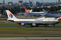 9M-MPF @ YSSY - rolling on 16R - by Bill Mallinson