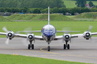 N996DM @ LOXZ - Flying Bulls DC-6 - by Andy Graf-VAP