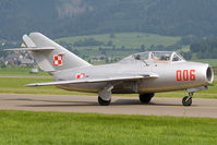 SP-YNZ @ LOXZ - MIG15 - by Andy Graf-VAP