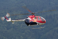 D-HTDM @ LOXZ - Flying Bulls BO-105 - by Andy Graf-VAP