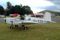 G-TZII @ EGBP - Thorp T.211 [PFA 305-13285] Kemble~G 09/07/2004. - by Ray Barber