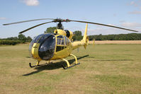 HA-LFH @ EGBR - Aerospatiale SA-342J Gazelle at The Real Aeroplane Company's Wings & Wheels Weekend, Breighton Airfield, July 2011. - by Malcolm Clarke