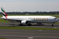 A6-EMU @ EDDL - Emirates, Boeing 777-31H, CN: 29064/0418 - by Air-Micha
