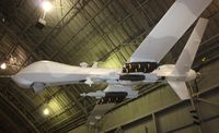 02-4002 @ FFO - General Atomics YMQ-9A Reaper.  Not sure why I took a picture of it since I am strongly against drone use. - by Florida Metal
