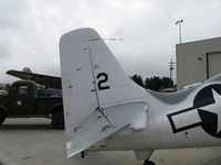 N86572 @ CMA - General Motors FM-2 (Grumman F4F) WILDCAT, Wright R1820-56 9 cylinder 1,350 Hp, non-retractable tail wheel - by Doug Robertson