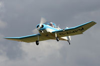 G-AWFW @ EGBR - Jodel D-117 at Breighton Airfield's Summer Fly-In, August 2011. - by Malcolm Clarke