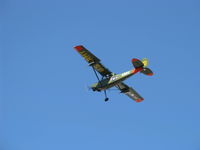 N354X @ SZP - 1957 Cessna L-19E BIRD DOG, Continental O-470-11B 213 Hp, STOL Climbout Rwy 22 - by Doug Robertson