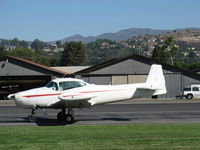 N91689 @ SZP - 1946 North American NAVION, Continental E-225 upgrade, many mods, landing roll Rwy 22 - by Doug Robertson