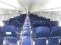 PH-OFA @ EHLE - Fokker 100 at the Aviodrome Aviation Museum at Lelystad Airport .
Cabin facing cockpit - by Henk Geerlings