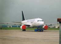D-AVYI @ EBBR - Happy 75th Sabena from Airbus. This aircraft is never delivered to Sabena but became C-GBIC for Air Canada. - by ghans