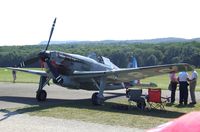 HB-RCF @ EDST - Morane-Saulnier (EFW) D-3801 / MS.406 at the 2011 Hahnweide Fly-in, Kirchheim unter Teck airfield - by Ingo Warnecke