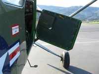 N354X @ SZP - 1957 Cessna L-19E BIRD DOG, Continental O-470-11B 213 Hp, map case - by Doug Robertson
