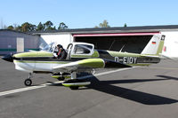 D-EIDY @ EDFE - Starts a delivery flight to new owners - by Loetsch Andreas