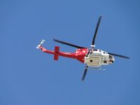 N304FD @ VNY - Travelling westbound - by Helicopterfriend