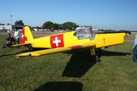 N94245 @ KVTA - At the EAA fly-in - Newark, Ohio - by Bob Simmermon