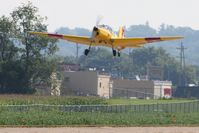 N94245 @ KVTA - Departing the EAA fly-in at Newark, Ohio - by Bob Simmermon