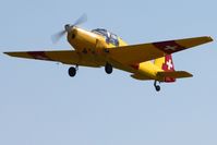N94245 @ KVTA - Departing the EAA fly-in at Newark, Ohio - by Bob Simmermon