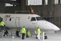 CS-TPH @ EGSH - Being prepped for spray in Air Livery hanger. - by Matt Varley