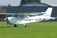 G-BIIB @ EGTO - 1974 Reims F172M, c/n: 1110 at Rochester - by Terry Fletcher