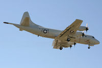 UNKNOWN @ DAL - Unmarked P-3 Orion landing at Love Field - Dallas, TX - by Zane Adams