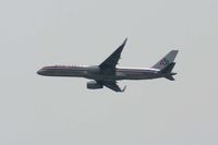 UNKNOWN @ GPM - American Airlines 757 on approach to DFW flying over Grand Prairie Municipal - by Zane Adams