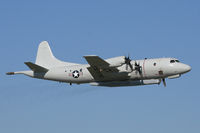 UNKNOWN @ DAL - Unmarked P-3 departing Dallas Love Field. - by Zane Adams
