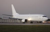 N870AG @ MIA - Sky King 737 taking off to Havana Cuba in the dark - by Florida Metal