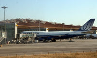 N180UA @ ZBAA - Ready to go to San Francisco - by Dawei Sun