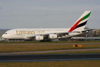 A6-EDO @ EGCC - Emirates - by Chris Hall