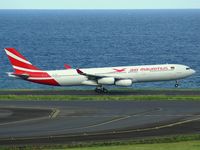 3B-NBD @ FMEE - Takeoff from rwy 12 - by Payet Mickael