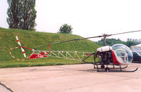 N412SF @ EBLG - Heli Meet at Bierset AFB - by Henk Geerlings