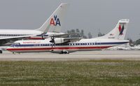 N414WF @ MIA - Eagle ATR 72 - by Florida Metal