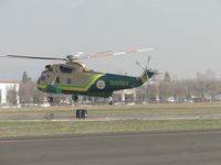 N950SB @ POC - Powering on after being given clearance for take off and lifting almost straight up - by Helicopterfriend