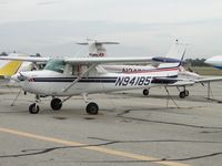 N94185 @ CNO - Tied down and parked - by Helicopterfriend