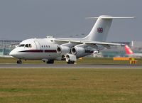 ZE701 @ EGCC - One of the Queens Flight departing - by glider