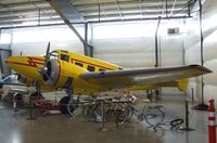 N18BY - Beechcraft E18S Twin Beech at the Western Antique Aeroplane and Automobile Museum, Hood River OR - by Ingo Warnecke