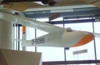 D-9099 - Schleicher Ka 6BR Rhönsegler at the Deutsches Museum, München (Munich) - by Ingo Warnecke