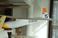 D-9099 - Schleicher Ka 6BR Rhönsegler at the Deutsches Museum, München (Munich) - by Ingo Warnecke