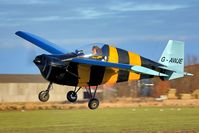 G-AWJE @ EGBR - Low pass - by glider
