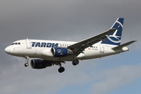 YR-ASD @ EGLL - Tarom 2007 Airbus A318-111, c/n: 3225 at Heathrow - by Terry Fletcher