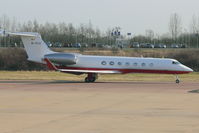 M-YBJK @ EGGW - Gulfstream Aerospace GULFSTEAM VSP, c/n: 5316 at Luton - by Terry Fletcher