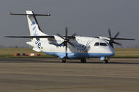 G-BWWT @ EGSH - Taxiing to RWY 27. - by Matt Varley