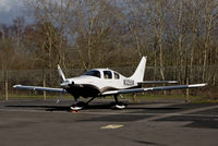 N325SK @ EGLK - Parked - by OldOlympic