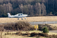 OO-EFC @ EGLK - Touching down RW25 - by OldOlympic